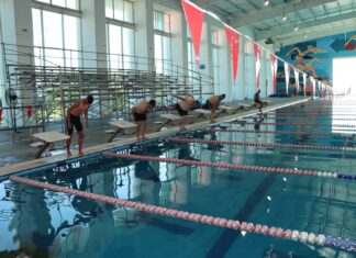 Realizan alumnos de Escuela de Natación del IMD Muestra Pedagógica