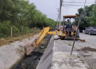 Desazolve de Drenes en Reynosa.
