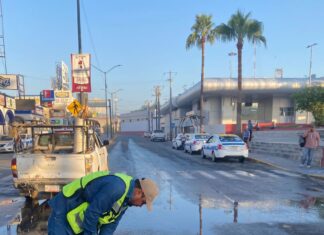 Atendió COMAPA limpieza de pozos de visita en distintos sectores de la ciudad