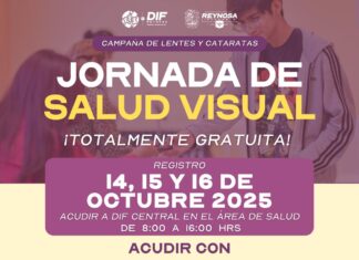 Realiza DIF-Reynosa Registro para Jornada de Salud Visual en beneficio de las familias