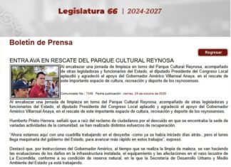*Polémica sobre el Mantenimiento del Parque Cultural Reynosa: ¿Quién es el Responsable?.