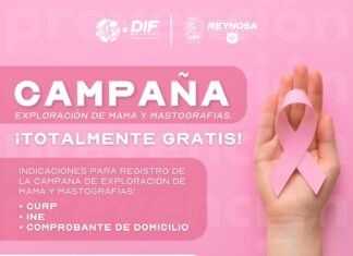 Mantiene activa DIF-Reynosa la campaña de exploración de mama y mastografías