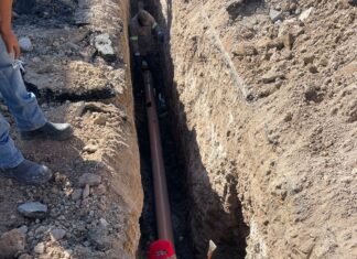 Rehabilita COMAPA drenaje sanitario en la Zona Centro