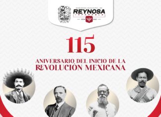 Conmemora Gobierno de Reynosa 115 Aniversario del Inicio de la Revolución Mexicana