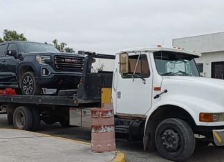 Guardia Estatal recupera camioneta con reporte de robo en Matamoros