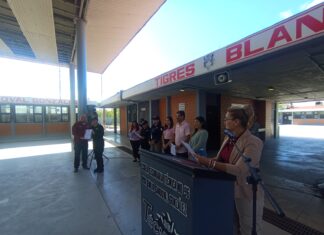 Guardia Estatal de Género realiza acciones preventivas en secundarias de Matamoros