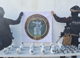 FEGE retira 17 cámaras instaladas de manera irregular en 16 puntos en el municipio El Mante