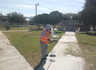 Plazas limpias para las familias reynosenses.