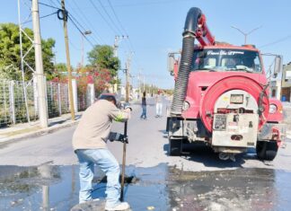 *Realizó COMAPA trabajos de mantenimiento en el fracc. Hacienda Las Bugambilias*