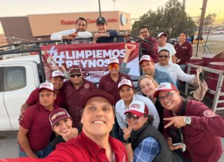 Continúa jornadas de limpieza y acercamiento con la gente por parte del diputado Humberto Prieto Herrera y familia.