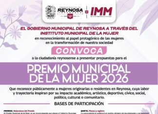 *Recibe Gobierno de Reynosa propuestas al Premio Municipal de la Mujer 2026*