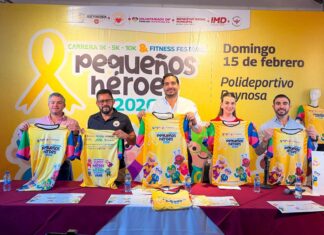 *Atletas reynosenses apoyan a los Pequeños Héroes en su lucha contra el cáncer*