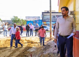 *Transforma pavimentación hidráulica del Gobierno de Reynosa a la colonia Revolución Obrera*