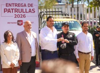 *Entregó Carlos Peña Ortiz 12 Patrullas 2026 a la Policía de Proximidad-Reynosa*