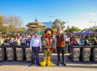 *Fortalece Carlos Peña Ortiz equipamiento de trabajadores municipales*