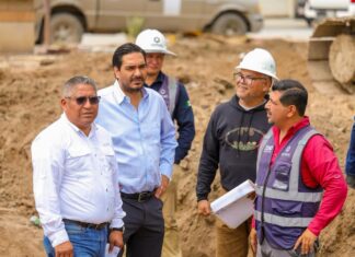 *Supervisó Carlos Peña Ortiz rehabilitación de puente en Hacienda Las Fuentes*