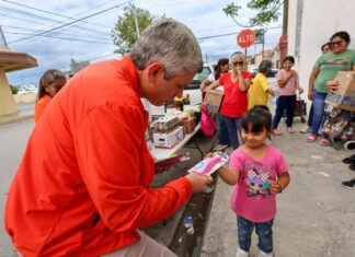 Juan Carlos Zertuche lleva “Mercadito Naranja” a la Longoria: apoyo directo a familias de Reynosa