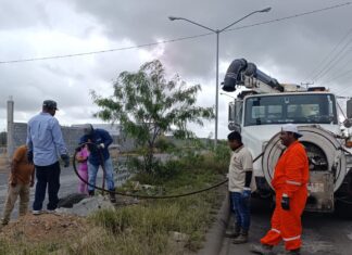 *Atendió COMAPA sondeo de drenaje sanitario en la colonia Santa Fe*