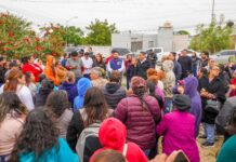 *Trabaja Gobierno de Carlos Peña Ortiz con “Acción y Conciencia” en fraccionamiento Halcón*