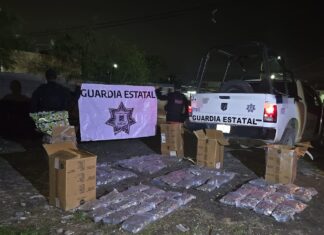 Guardia Estatal asegura estupefacientes en Río Bravo