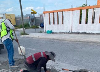*Reemplazó COMAPA tapas de alcantarilla en diversos puntos de la ciudad*