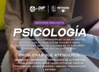 *Ofrece DIF-Reynosa atención psicológica gratuita*