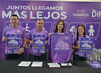 *Conmemorará DIF Tampico 101 años de su emblemático edificio con la carrera atlética “Juntos Llegamos más Lejos”*