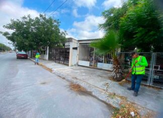 *Mantenimiento permanente del Gobierno de Carlos Peña Ortiz infraestructura urbana en Reynosa*