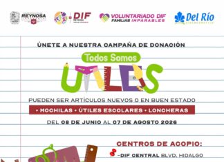 *Invita DIF Reynosa a sumarse a la campaña “Todos Somos Útiles”*