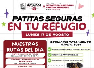 *Brindará Gobierno de Reynosa atención veterinaria gratuita a más refugios*