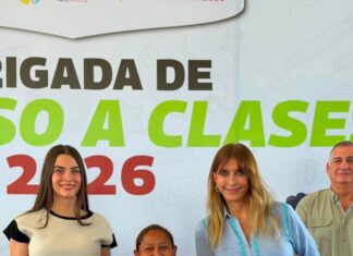 “Más que donar útiles, hacemos futuro para niños y jovenes de Reynosa: Maki Ortiz