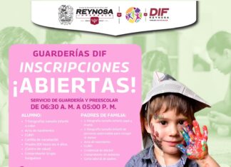 *Promueve DIF-Reynosa inscripciones en 4 Guarderías para apoyar a las familias*