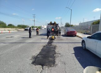 *Rehabilitó Servicios Públicos calles de tres sectores de Reynosa*