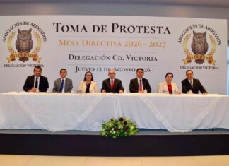Se consolida la Asociación de Abogados “12 de Julio”: Rinde protesta nueva Mesa Directiva en Ciudad Victoria