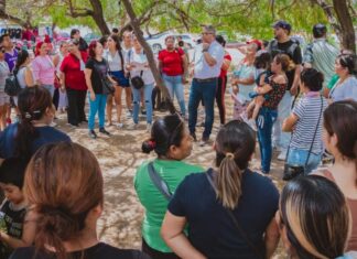 *Eduardo López Arias dialoga con vecinos de Praderas Elite sobre avances y necesidades de infraestructura*