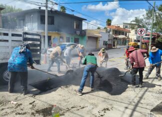 *Repara COMAPA vialidades tras reparaciones de líneas de agua potable y drenaje sanitario*
