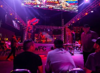 *Vivieron reynosenses noche histórica de la WFC México con el Alcalde Carlos Peña Ortiz*