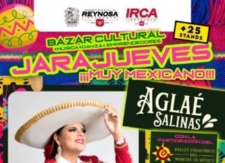 *Invita Gobierno de Carlos Peña Ortiz al bazar cultural Jarajueves*