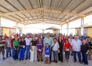 *Llevó Carlos Peña Ortiz Programa de Subsidio del Agua a Rincón de las Flores*