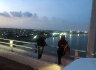 Guardia Estatal disuade a mujer de atentar contra su integridad en Puente Tampico